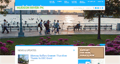 Desktop Screenshot of hudsonriverpark.org